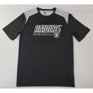 Las Vegas Raiders Men's Shirt Size Medium Cool Workout Athletic NFL Team Apparel